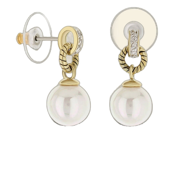 925 Vintage Pearl Earrings