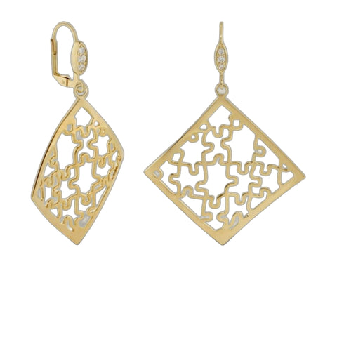 Rose Petal Earring