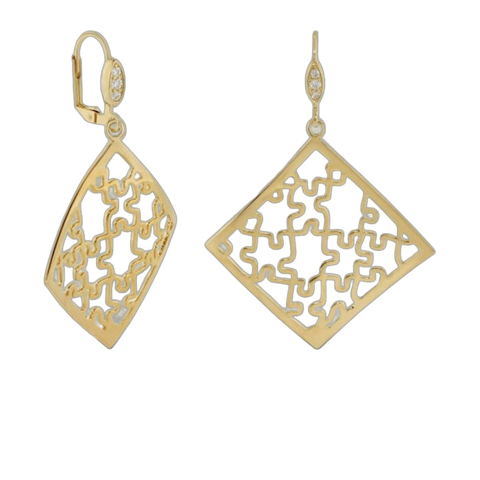 Rose Petal Earring