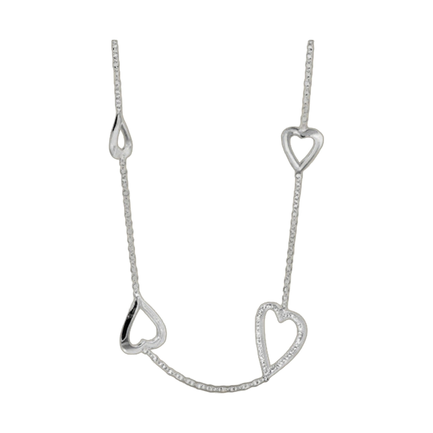 Pave Heart Necklace