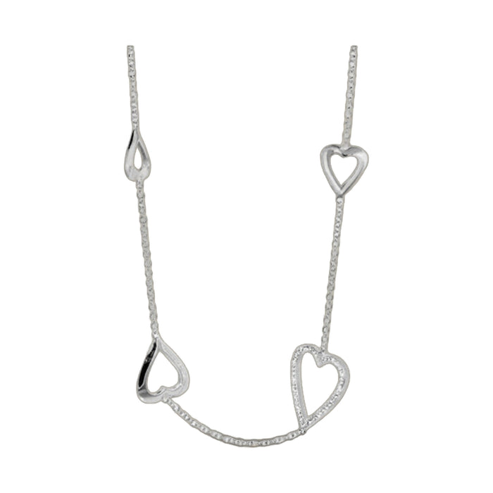 Pave Heart Necklace