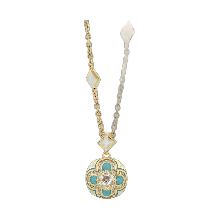 Floral Knight Necklace