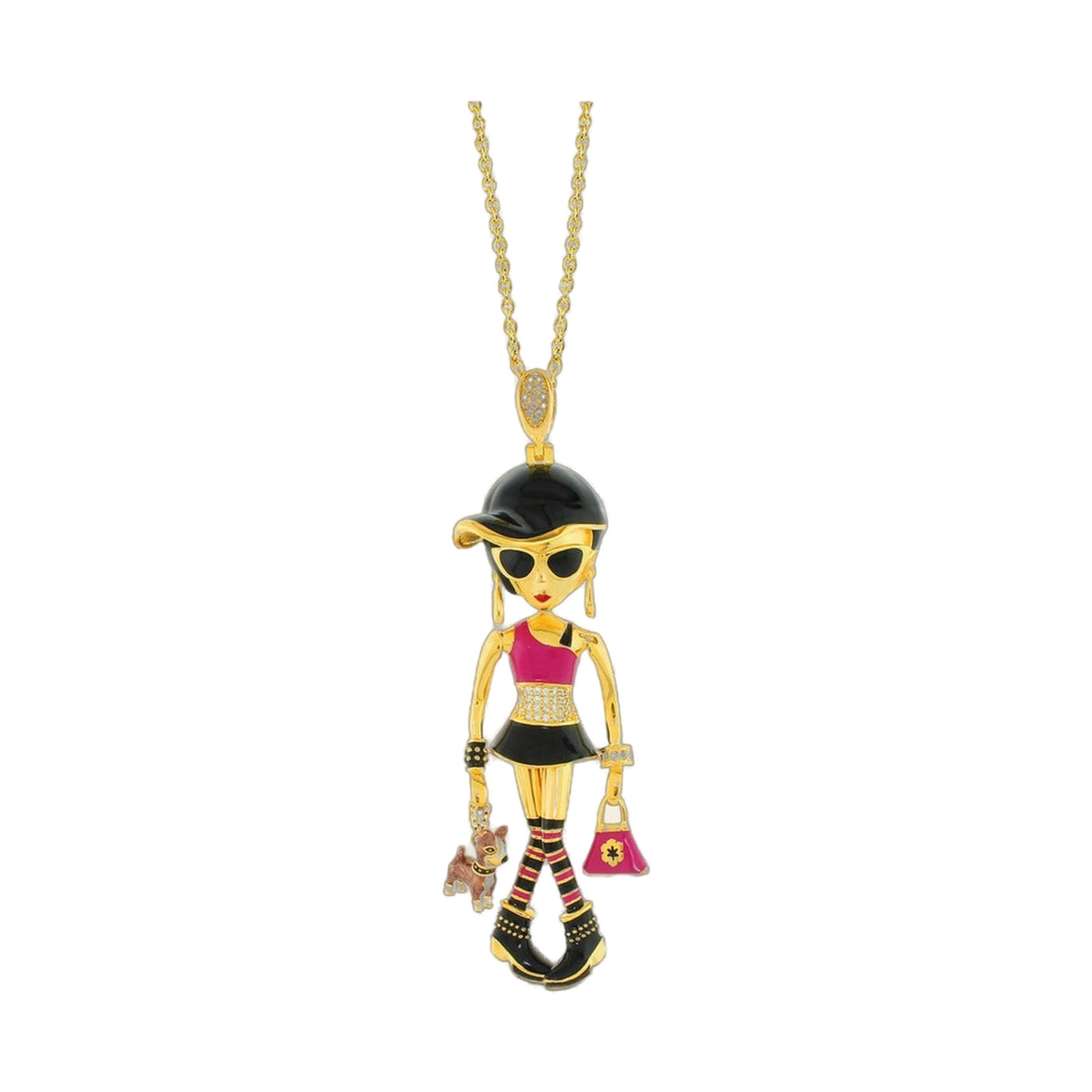Uptown Girls Pendant Necklace