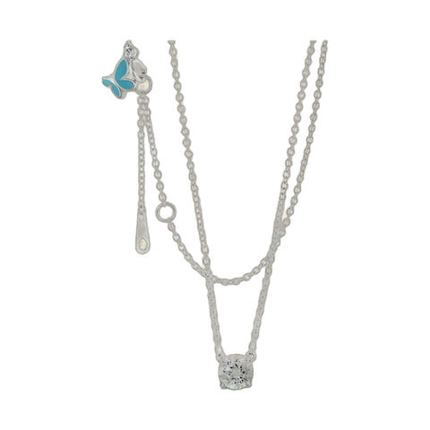 Sydney Leigh Cz Pendant & Earrings Set.