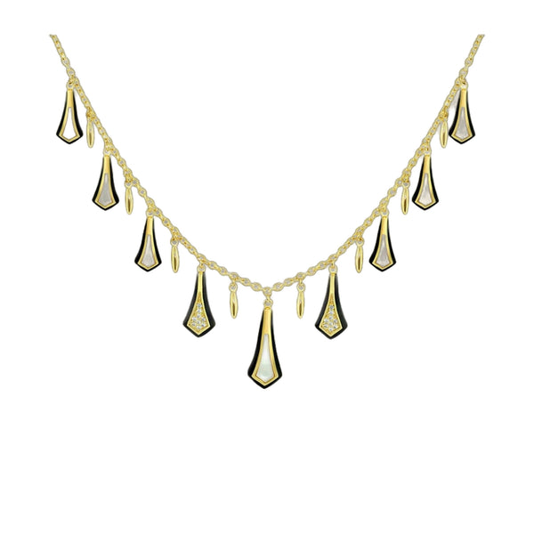 Marilyn Mother of Pearl Necklace