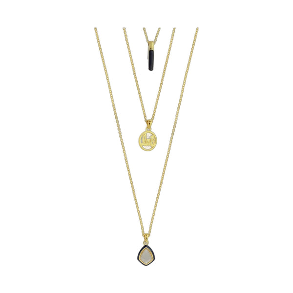Delicato Triple Chain Necklace