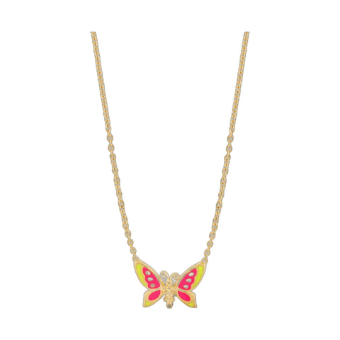 Dream Garden Butterfly Necklace