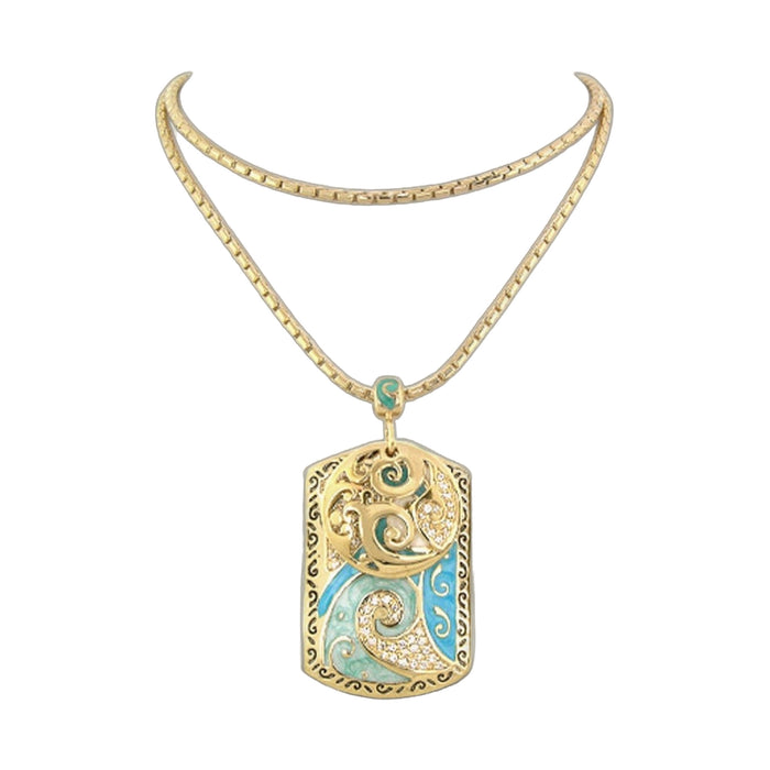 Art Deco Pendant Necklace