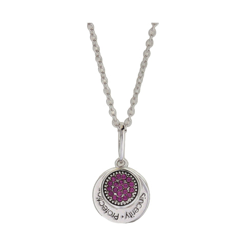 February Birthstone Necklace