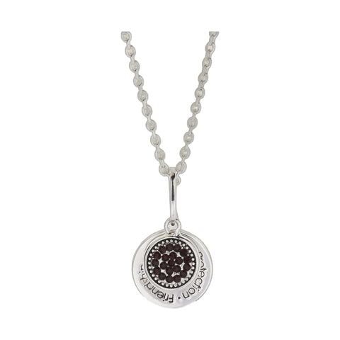 January Birthstone Necklace