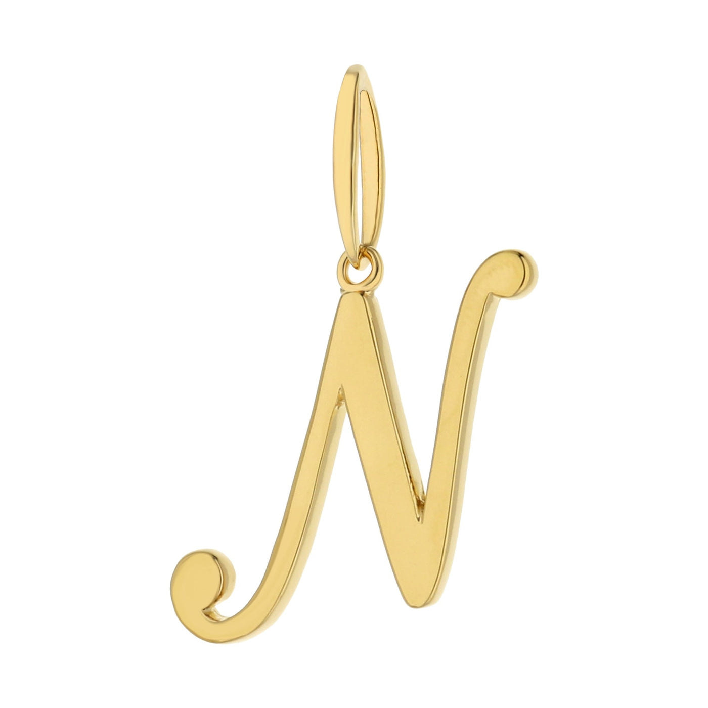 Lolo Initial Pendant — Script Letter