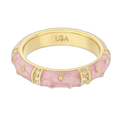 Polka Dot Stackable Ring — Crystal Station