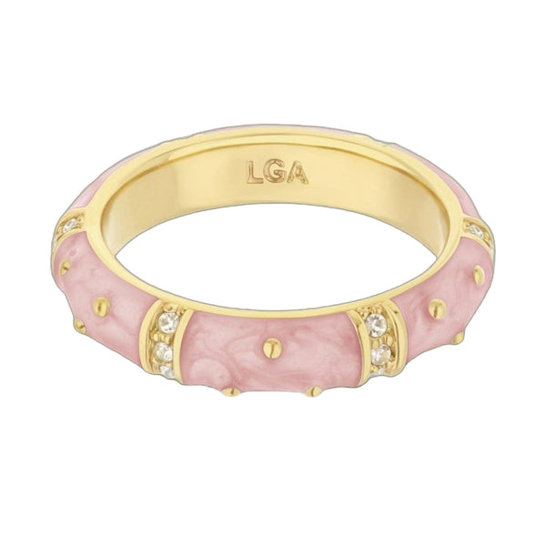 Polka Dot Stackable Ring — Crystal Station