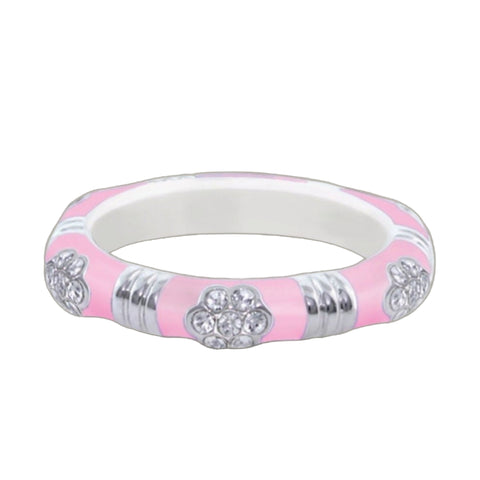 Daisy Love Stackable Ring — Pavé Flower