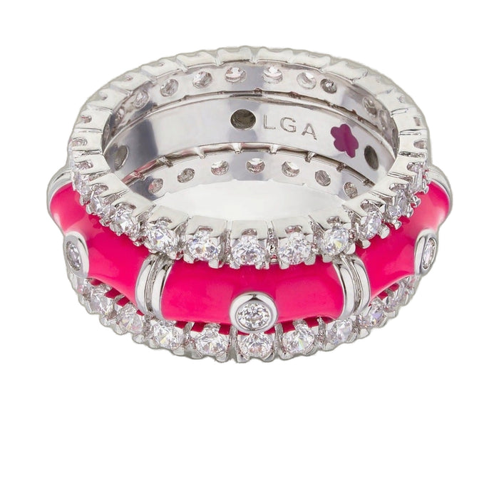 Tiny Dots Ring Set