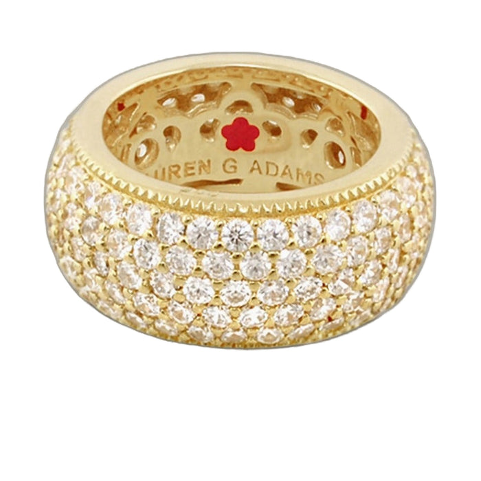 Glamour Pave Band Ring