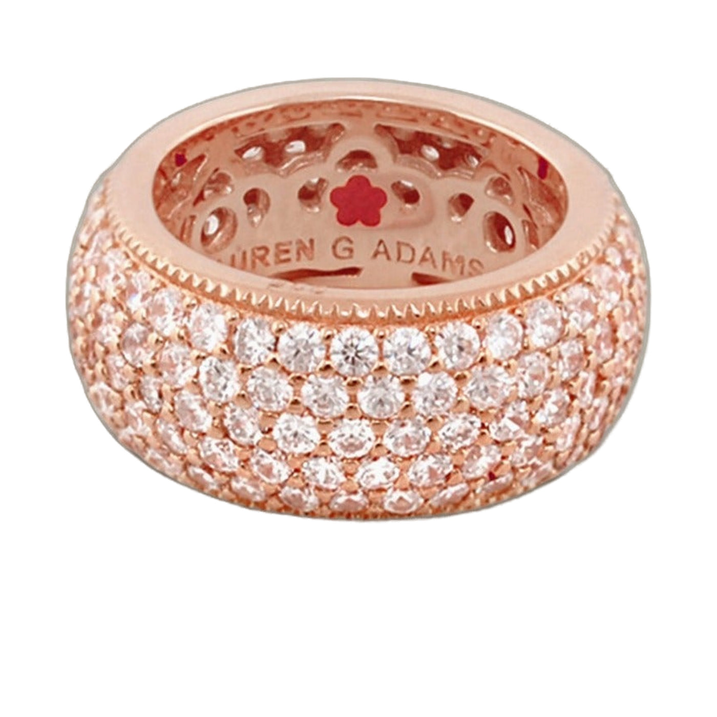 Glamour Pave Band Ring