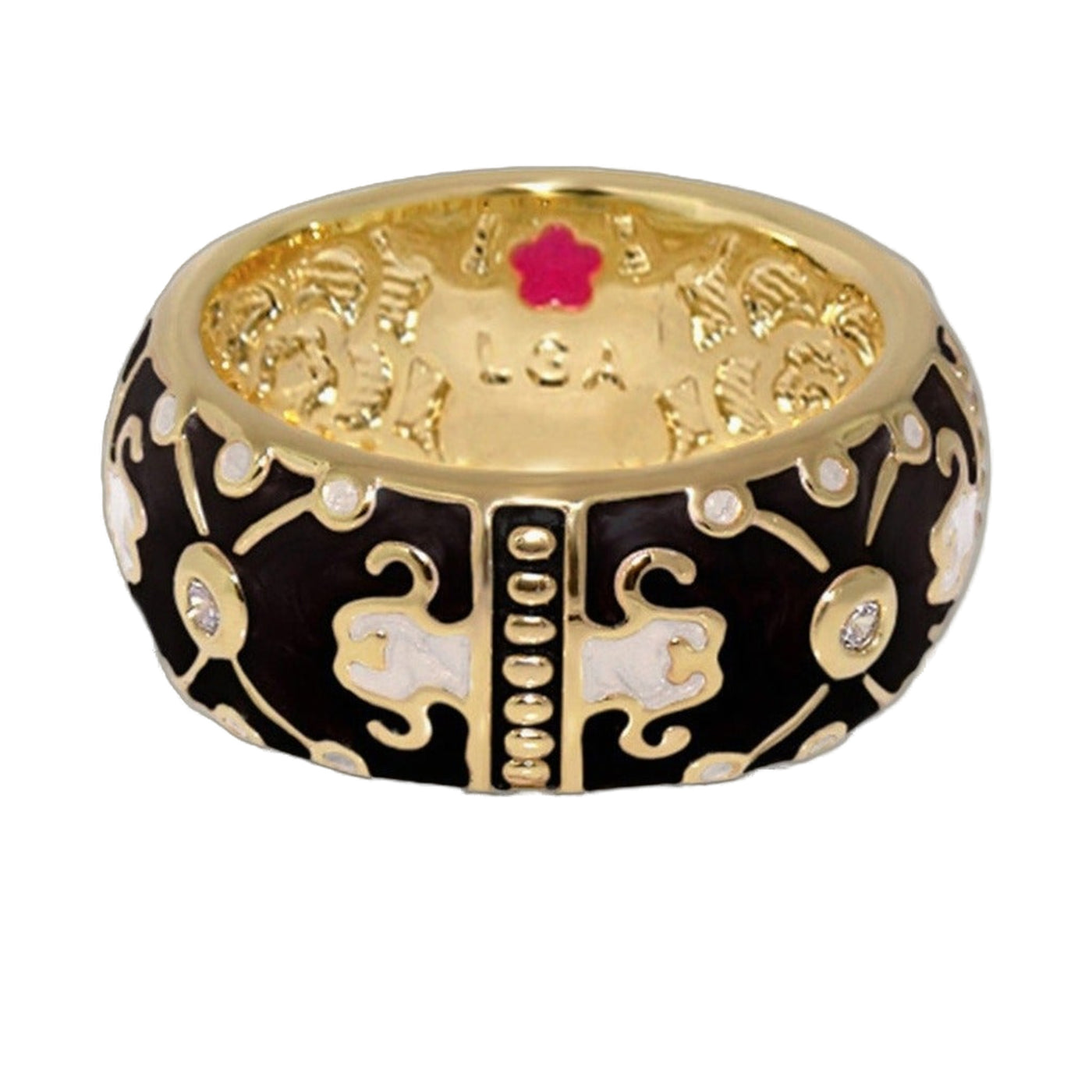 Horse Design Band Ring
