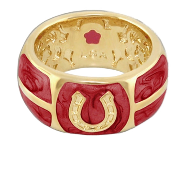 Equestrian Horseshoe Ring