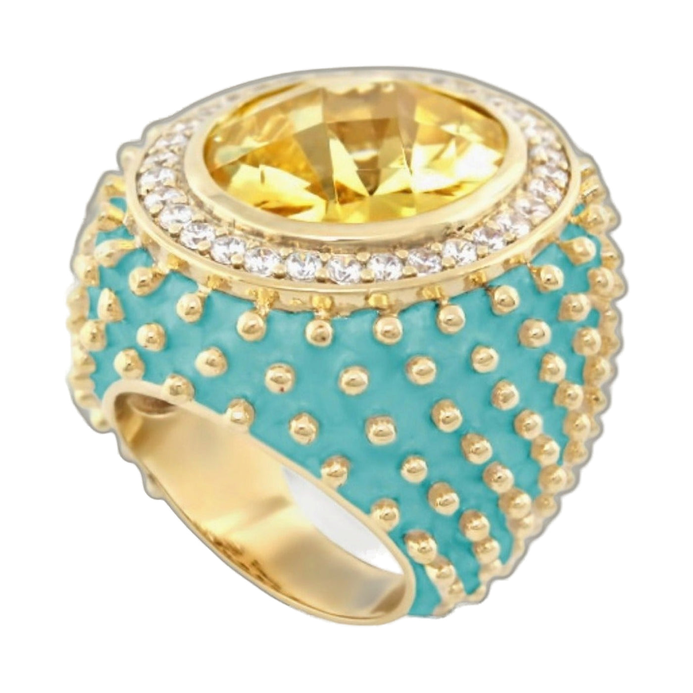 Fresh Fantasy Cocktail Ring