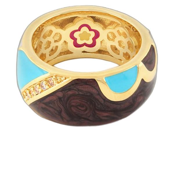 Field of Flowers Band Ring