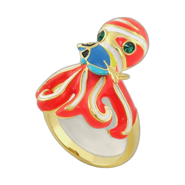 Eau Octopus Ring