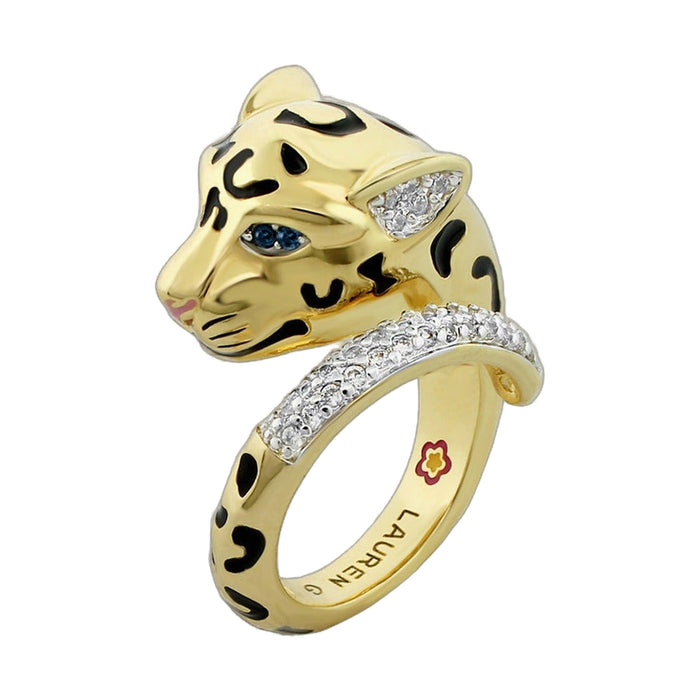 Sweet Leopard Cocktail Ring