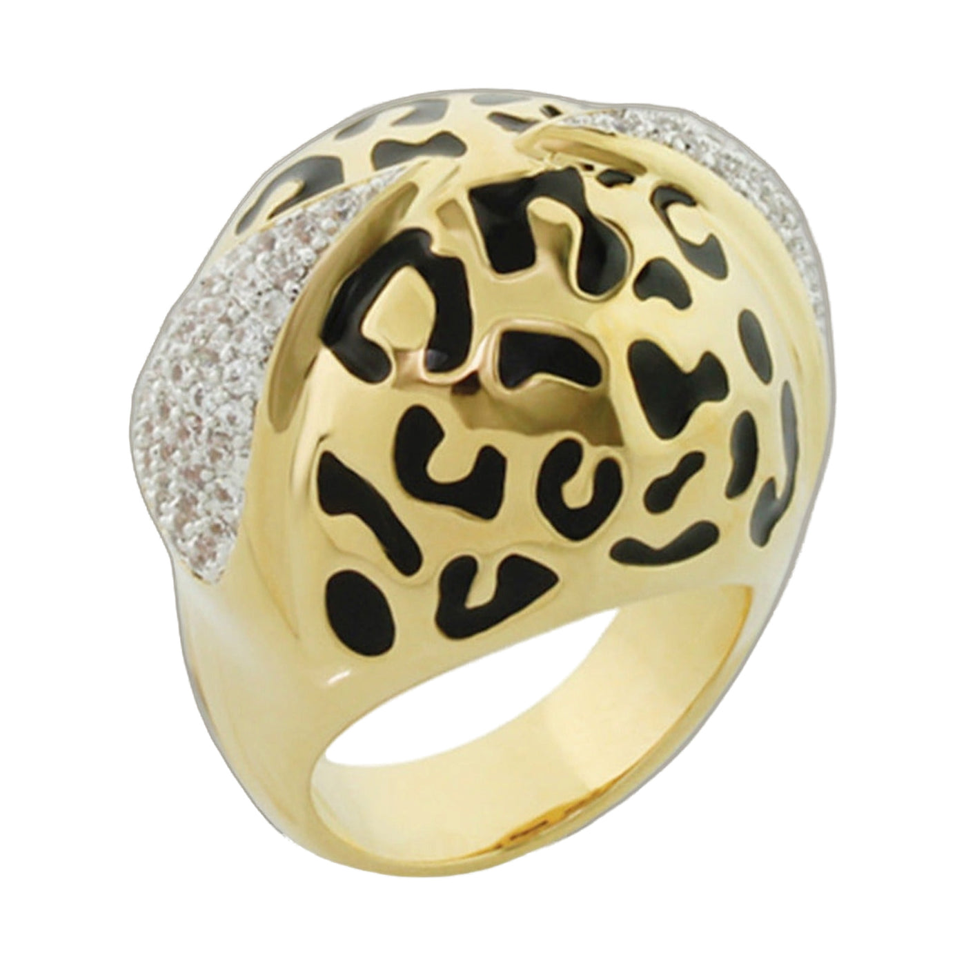 Sweet Leopard Cocktail Ring