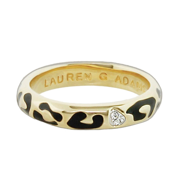 Sweet Leopard Stackable Ring