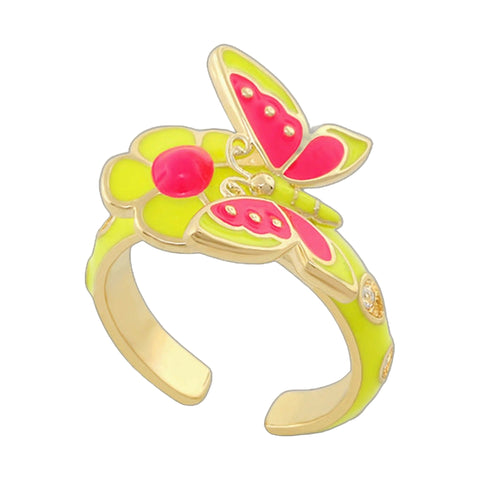 Dream Garden Butterfly Ring