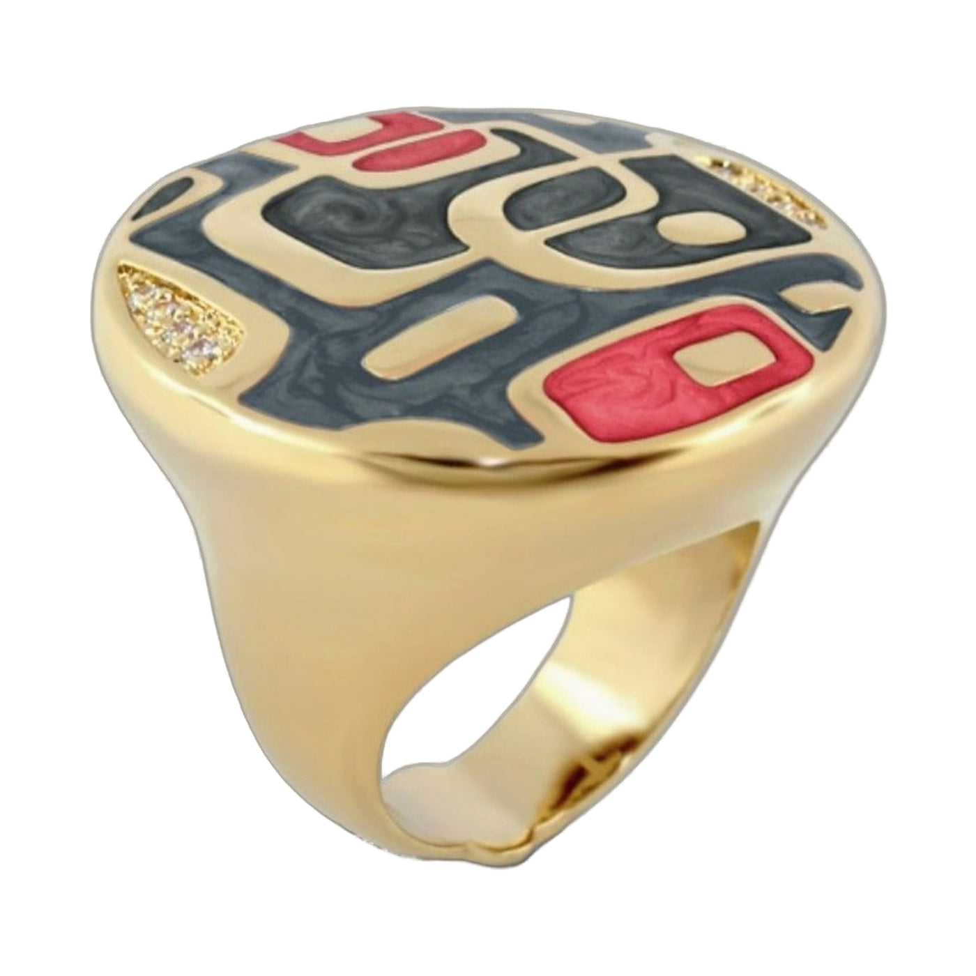 Retro Disks Ring