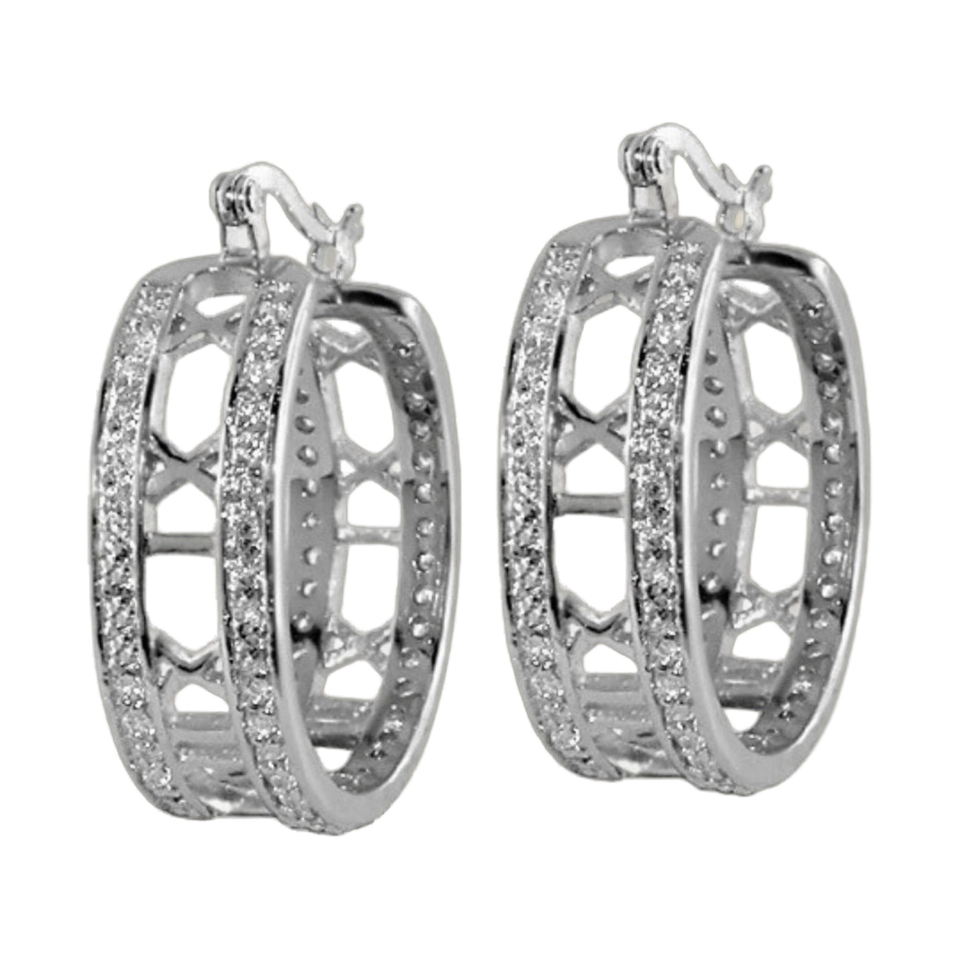 Roman numbers, earring