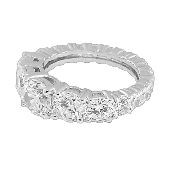 Glamour Pave Eternity Band 925