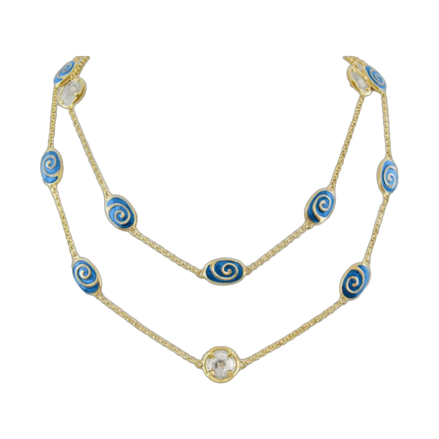 Signature Swirl Long Necklace
