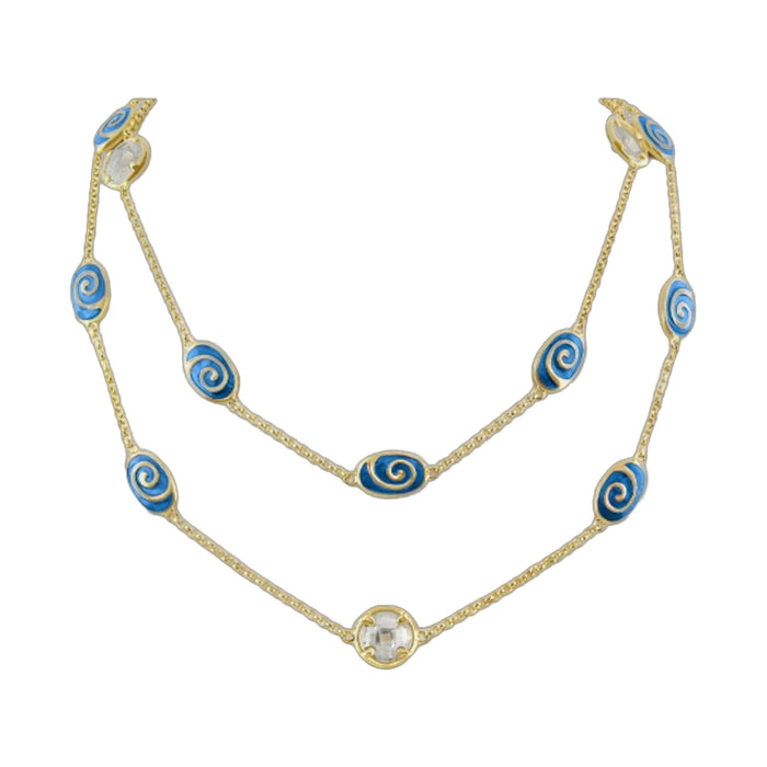 Signature Swirl Long Necklace