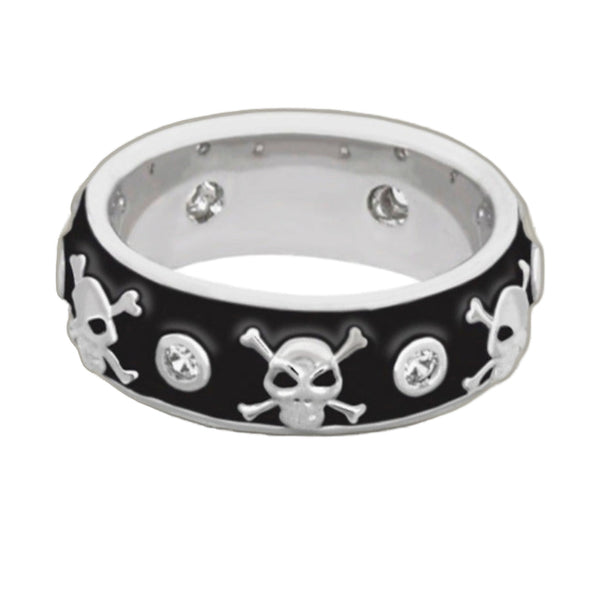 Skull Stackable Band Ring