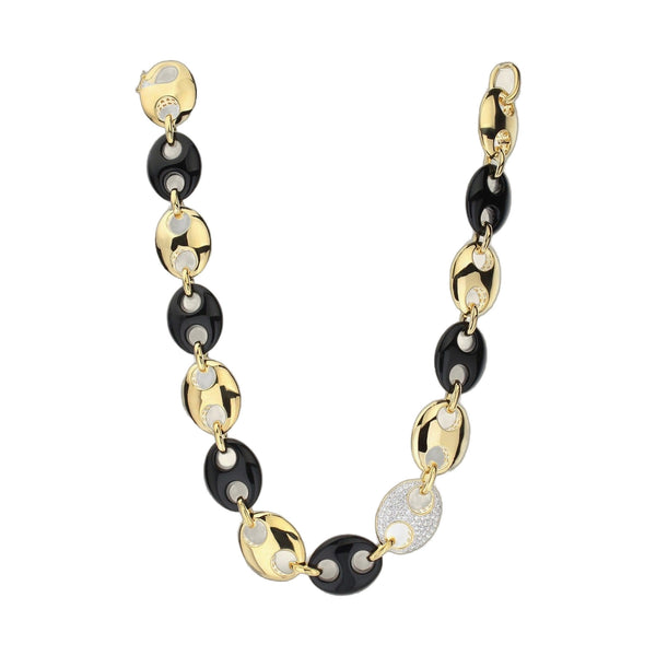Summer Link Saddle Necklace