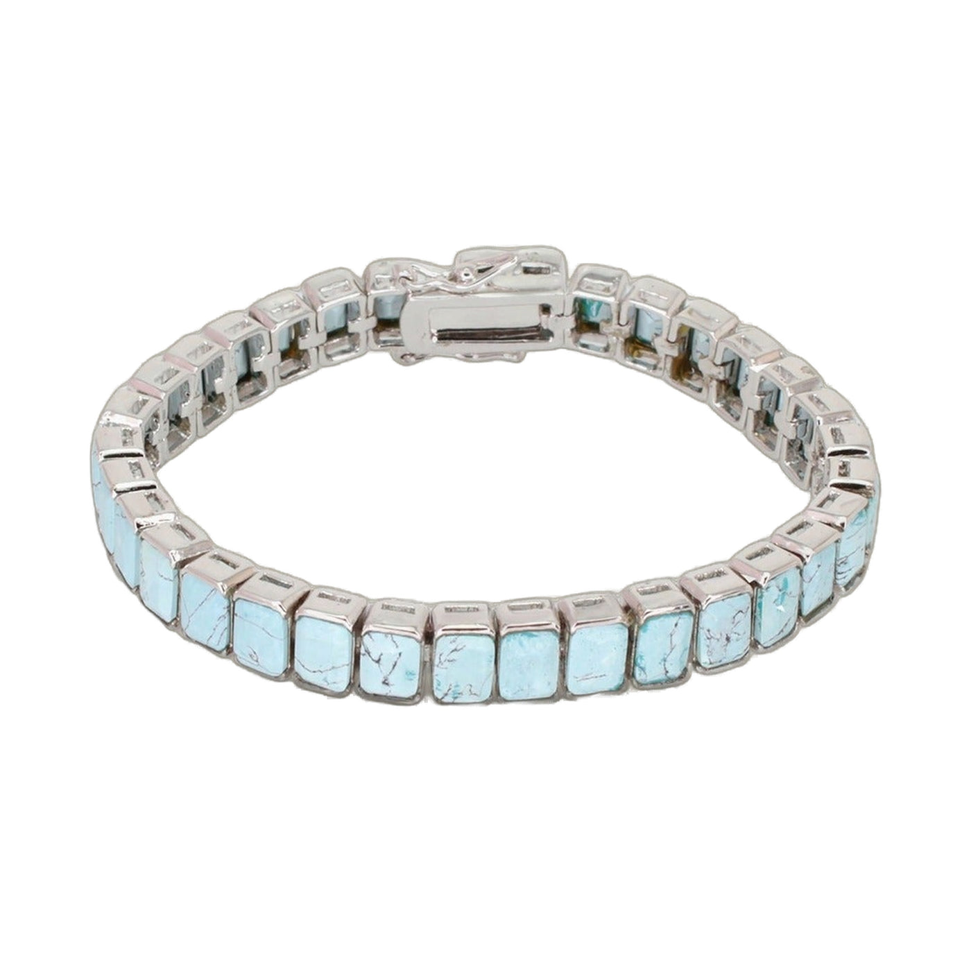 Lga Turquoise Rectangular Bracelet