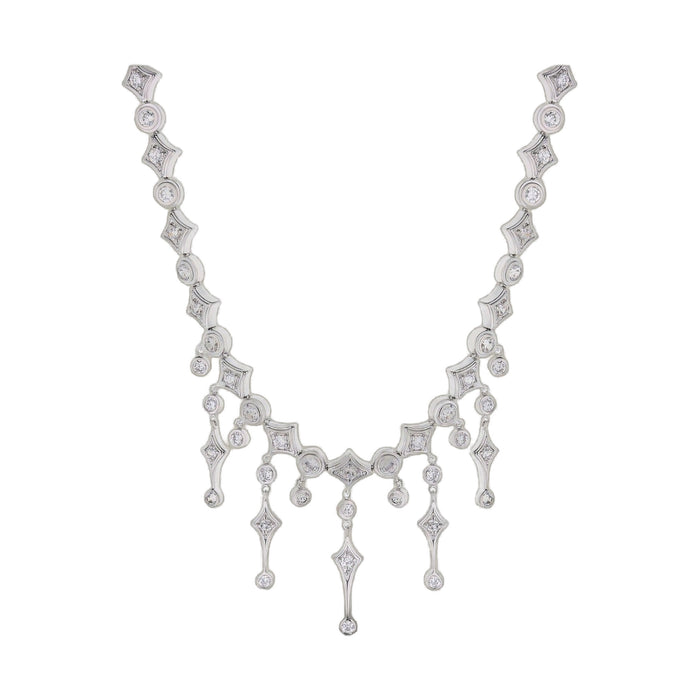 Bridal Floral Necklace