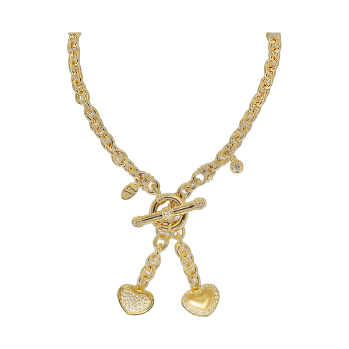 Double Heart Necklace