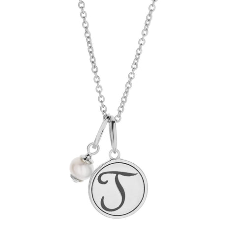 Initial J Necklace