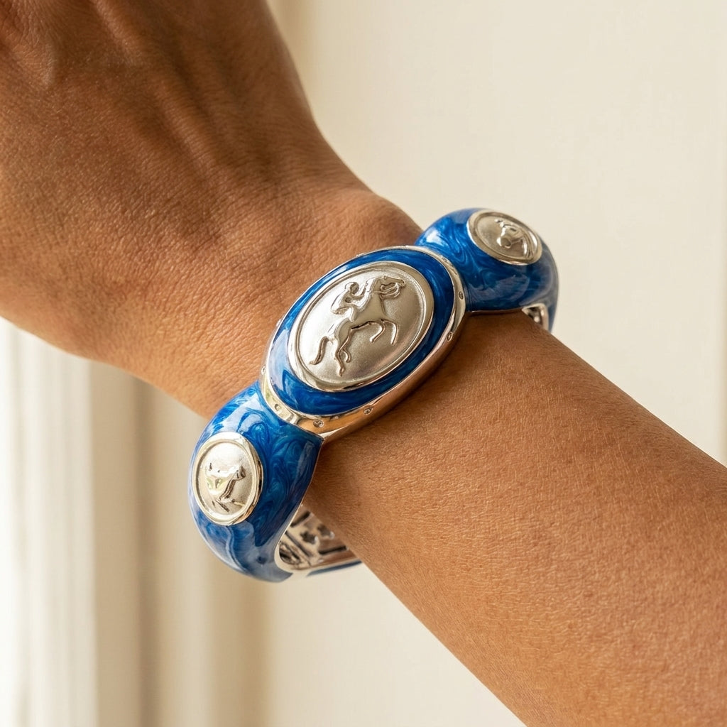 Equestrian Bangle worn