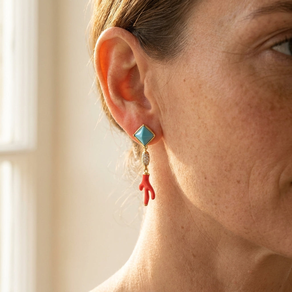 Pretty Little Things Earrings worn