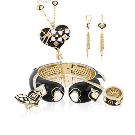 Fantasy and fairy-inspired jewelry for women – magical wings wands and enchanted motifs in gold at Lauren G Adams