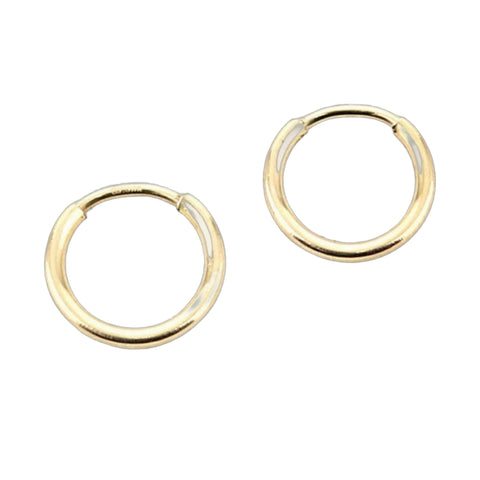 14K Gold Filled 30mm Chunky Hoop Earrings for Women