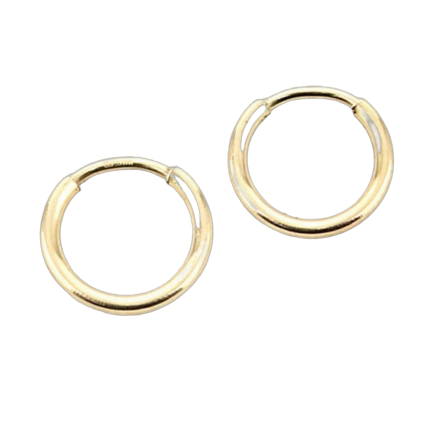 14K Gold Filled 35mm Bold Statement Hoop Earrings