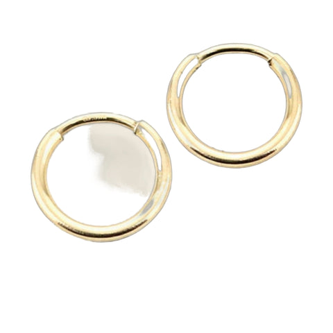 14K Gold Filled 40mm XL Hoop Earrings for Women