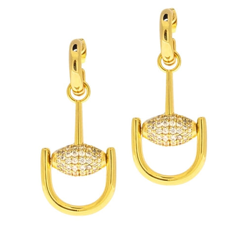Equestrian Horsebit Earring