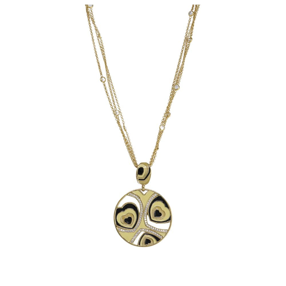 Retro Hearts Necklace