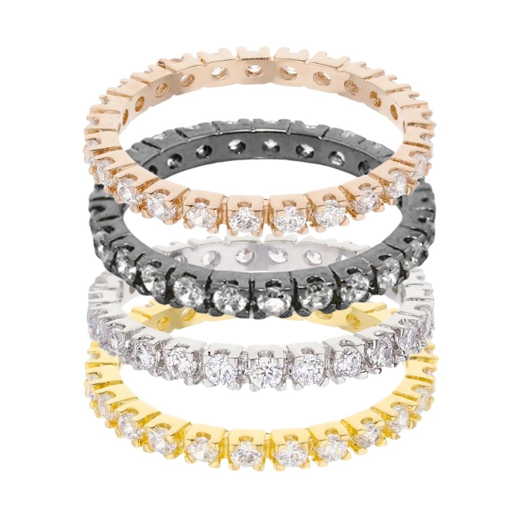 Glamour Pave .925 Ring